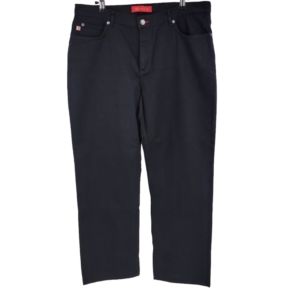 NWT 🔖Anne Klein 100% Cotton Black Jeans‎ Size 14